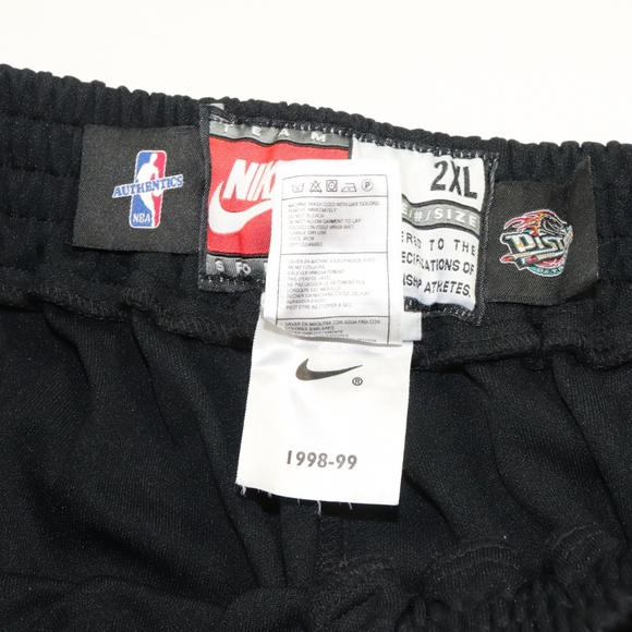 Vintage Nike Detroit Pistons Team Issued Pants 2XL - Picture 8 of 8